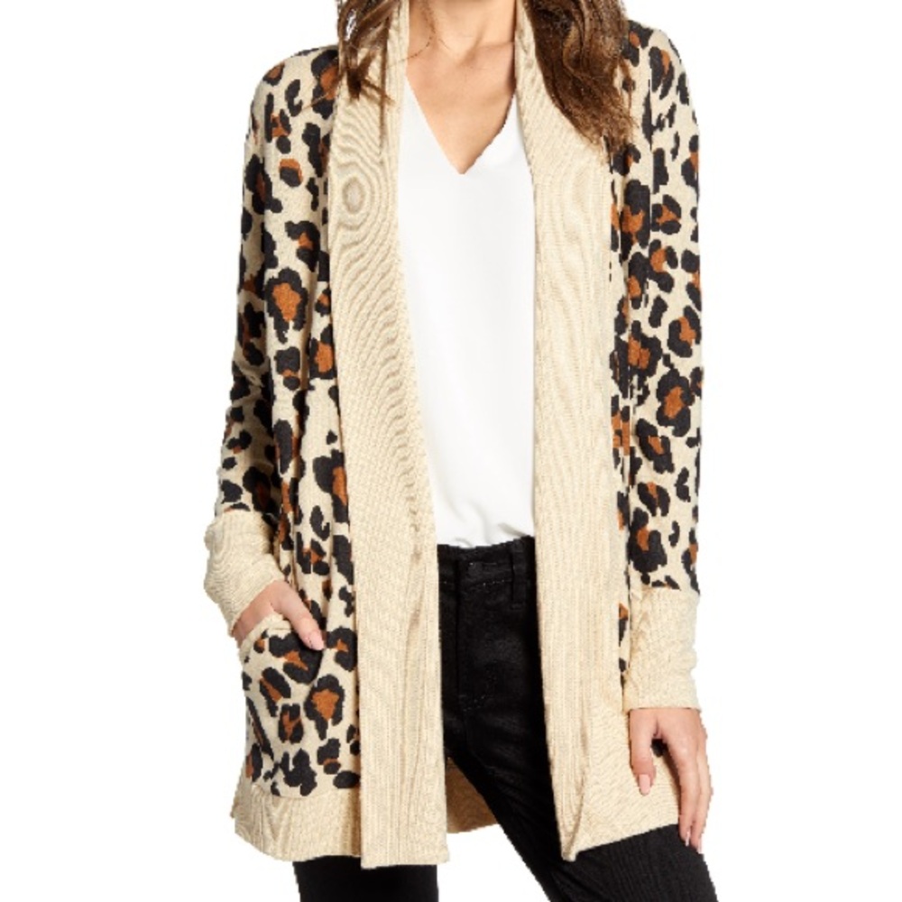 Leopard Cozy Cardigan